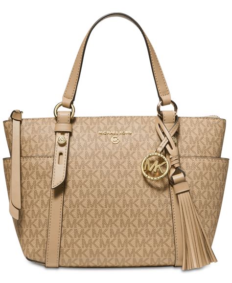 michael kors signature sullivan convertible top zip tote|Michael Kors sullivan top zip.